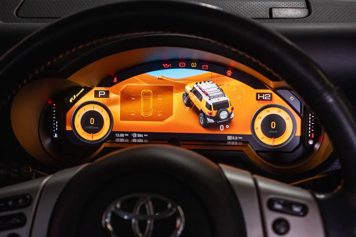 Digital Dash To Suit Fj Cruiser 1