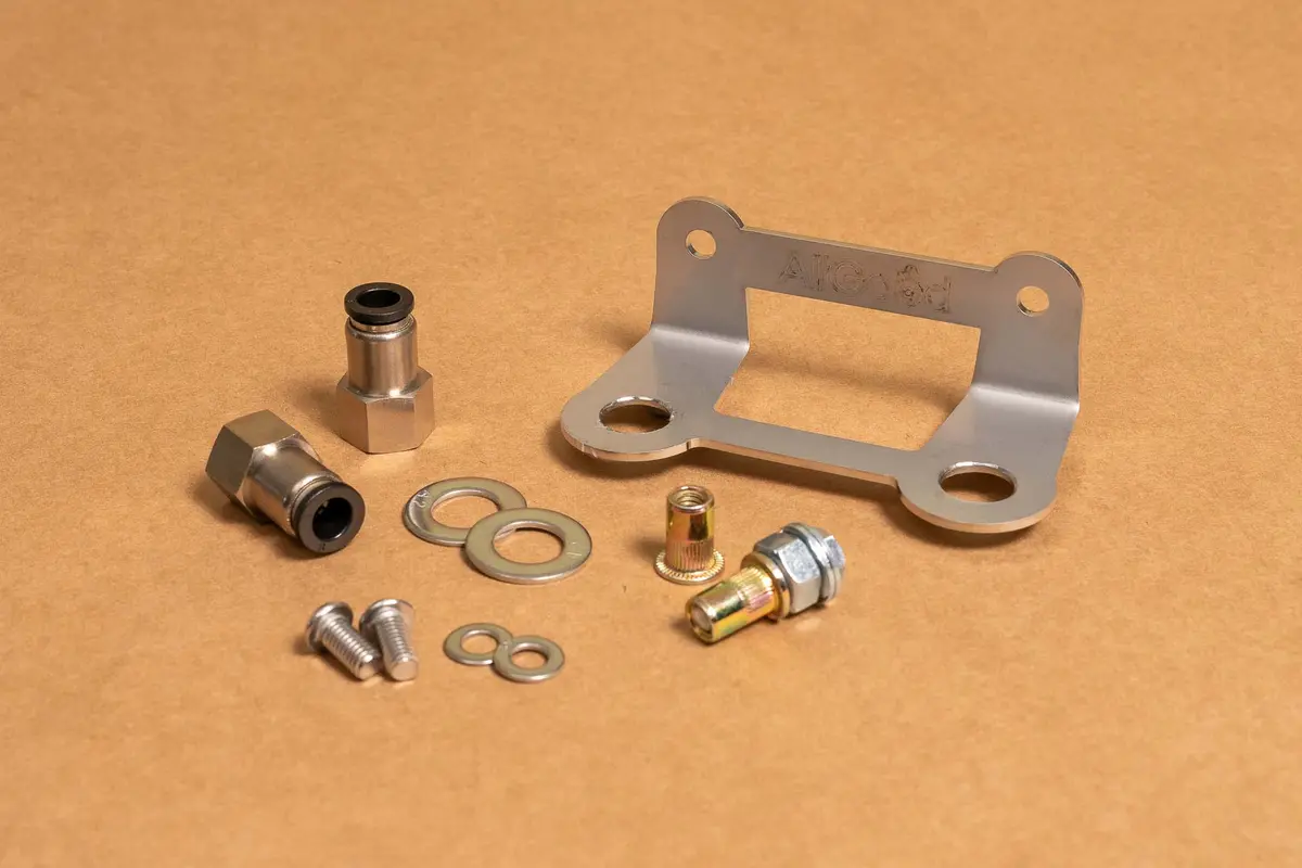 Arb Dual Compressor Filter Relocation Kit 2