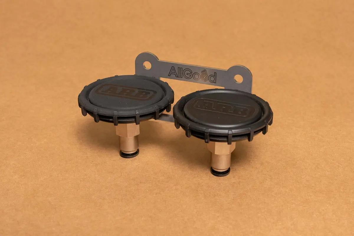 Arb Dual Compressor Filter Relocation Kit 1