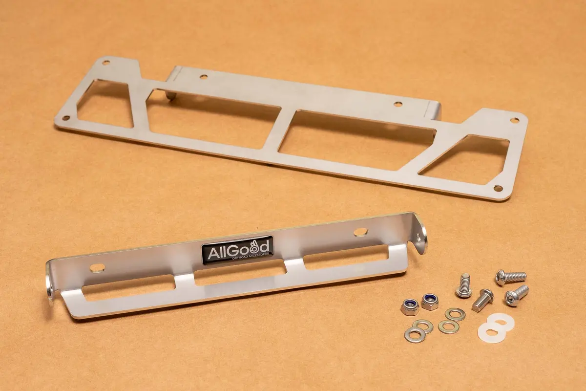 Hinged Number Plate Mount 1