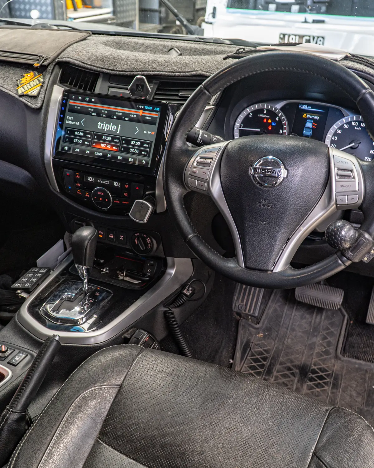 10 Inch Android Head Unit To Suit Nissan Navara Np300 1