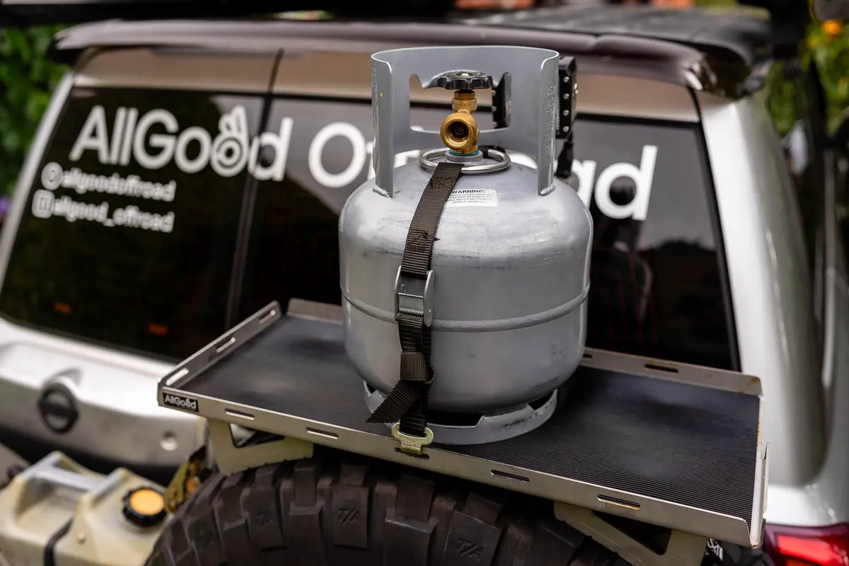 Gas Bottle Tie-Down Kit 1