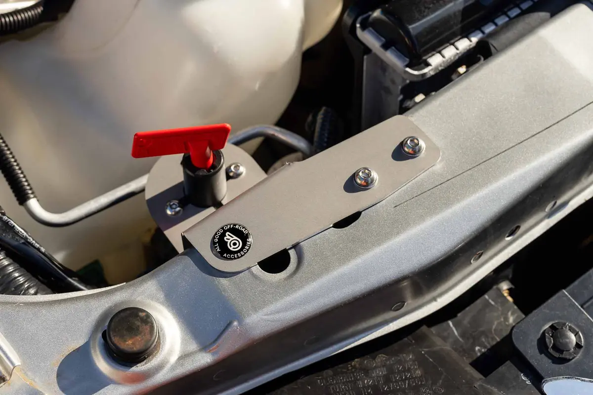 Nissan Y61 Gu Patrol Winch Isolator Bracket 1