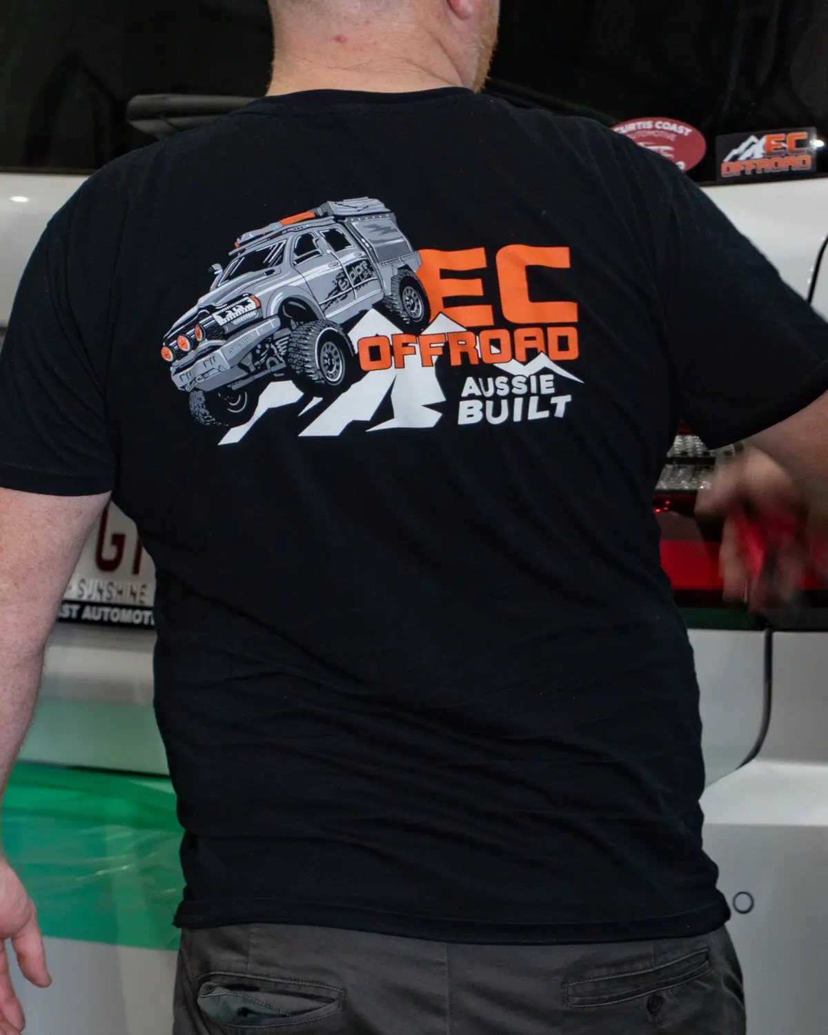 Ec Offroad Explore Life Ram T-Shirt "Aussie Built" 1