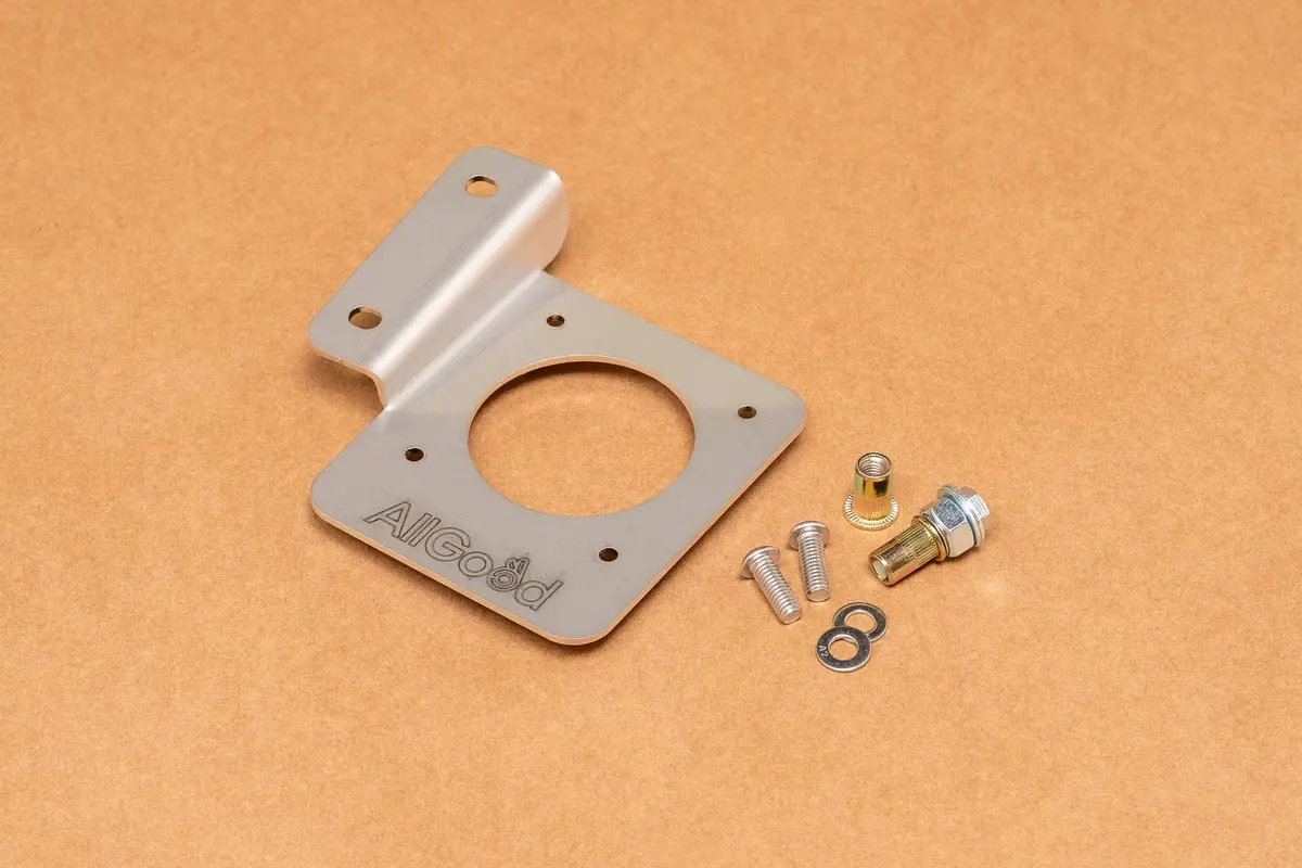 Toyota 80 Series Landcruiser Winch Isolator Bracket 2