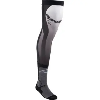 Knee Brace Socks - Black/White - Large/Xl 1