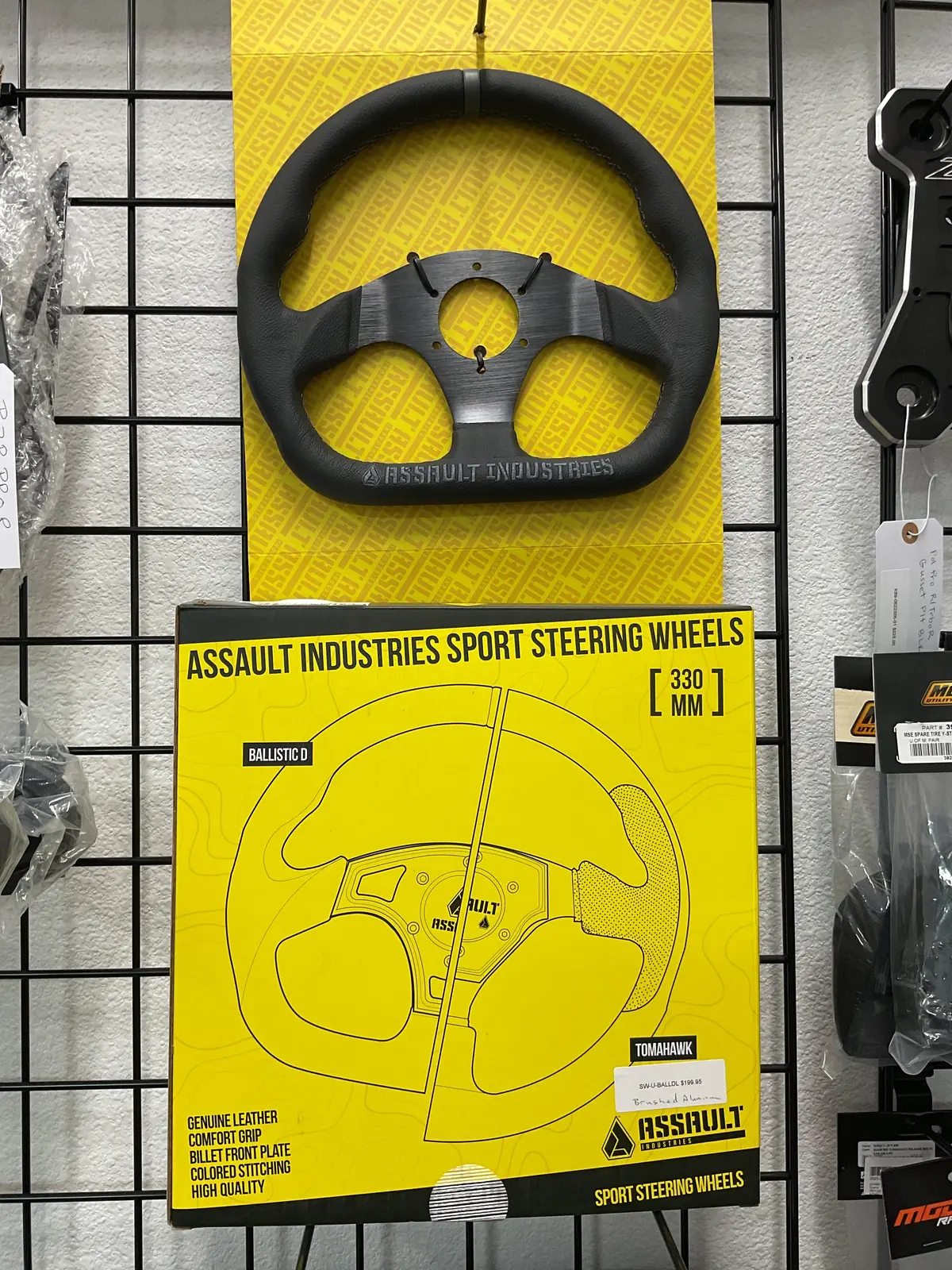 Assault Industries Universal Ballistic D V2 Utv Steering Wheel 1