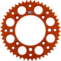 Rear Sprocket - Aluminum - 47 Tooth - Orange - Ktm 1