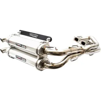 Stage 5 Dual Exhaust - Aluminum 1