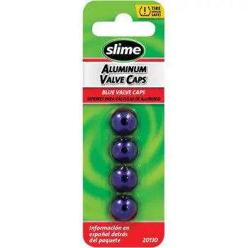 Valve Stem Caps - Blue - 4 Pack 1