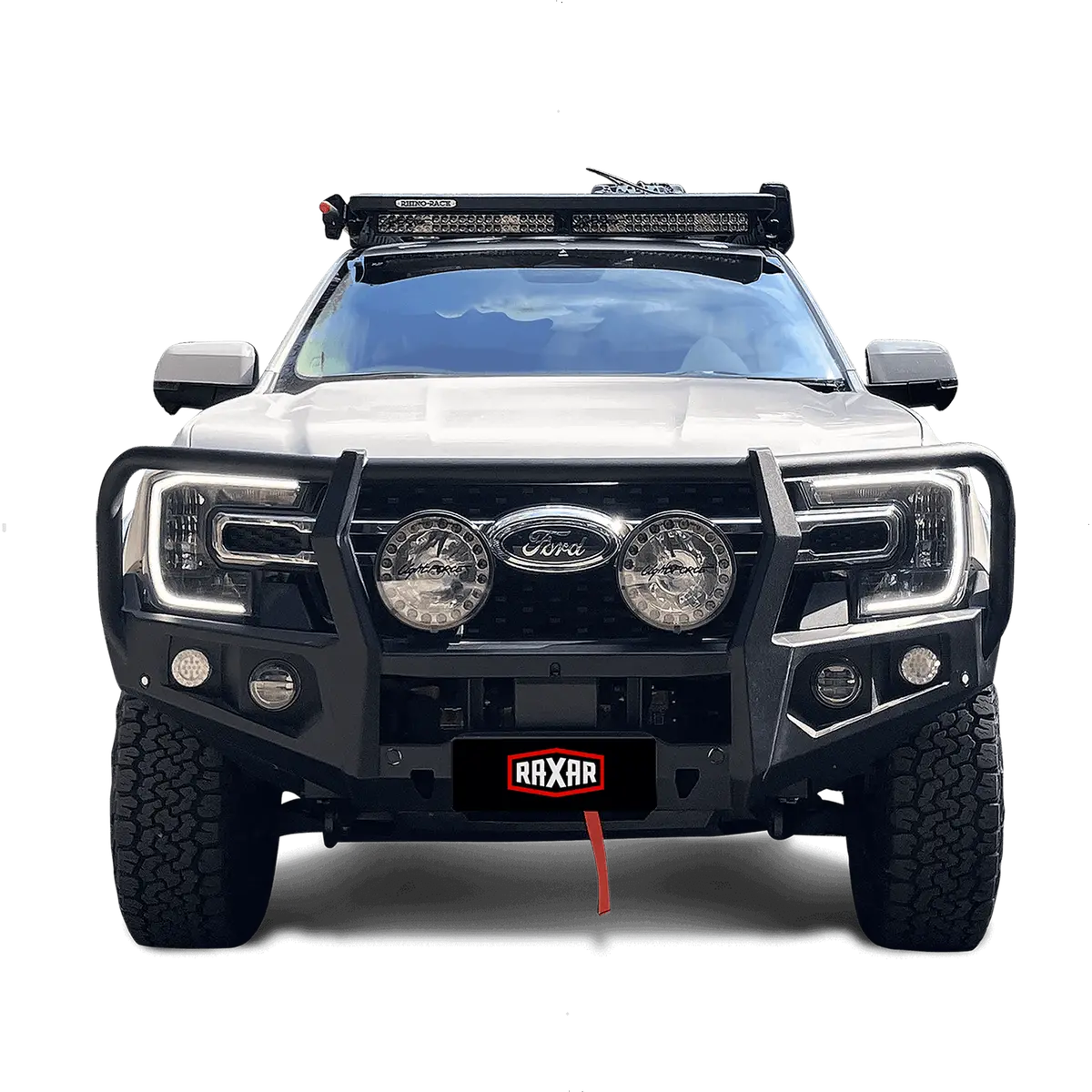 Raxar Loop Bull Bar To Suit Ford Ranger & Everest (05/2022-On) 1