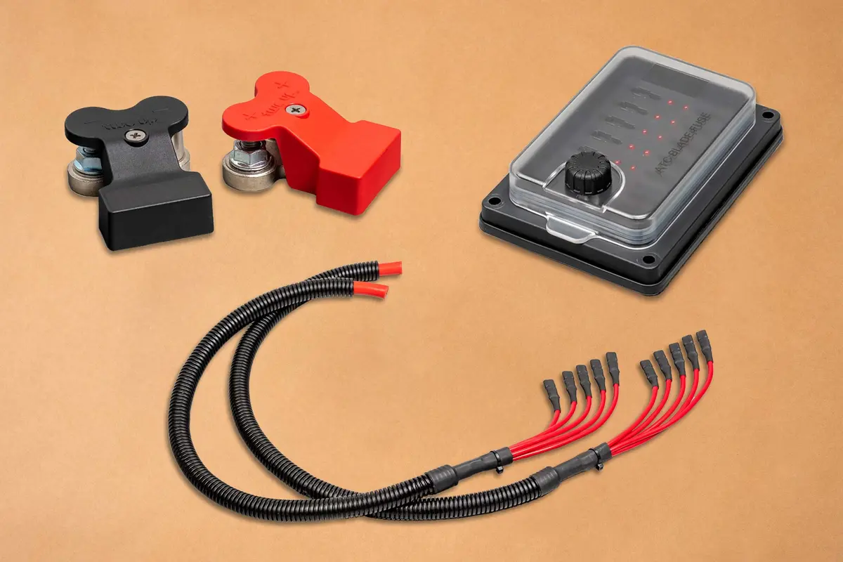 Universal Fusebox & Battery Wiring Package 1
