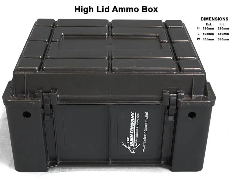 Ammo Box High Lid | The Bush Company 1