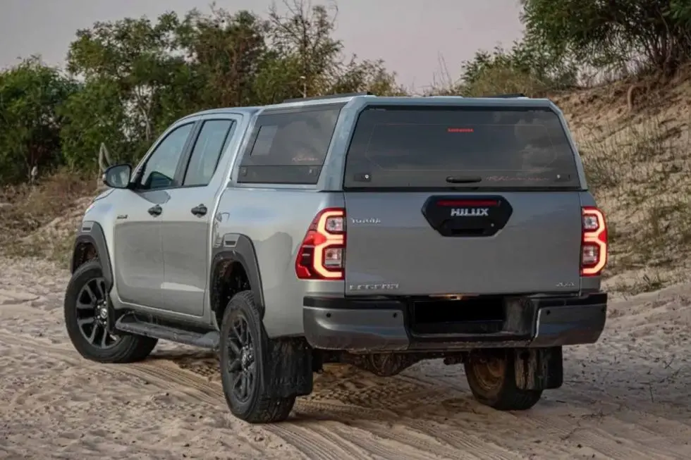 Toyota Hilux 2015-On Dual Cab Caprax Canopies By Rhinoman 2