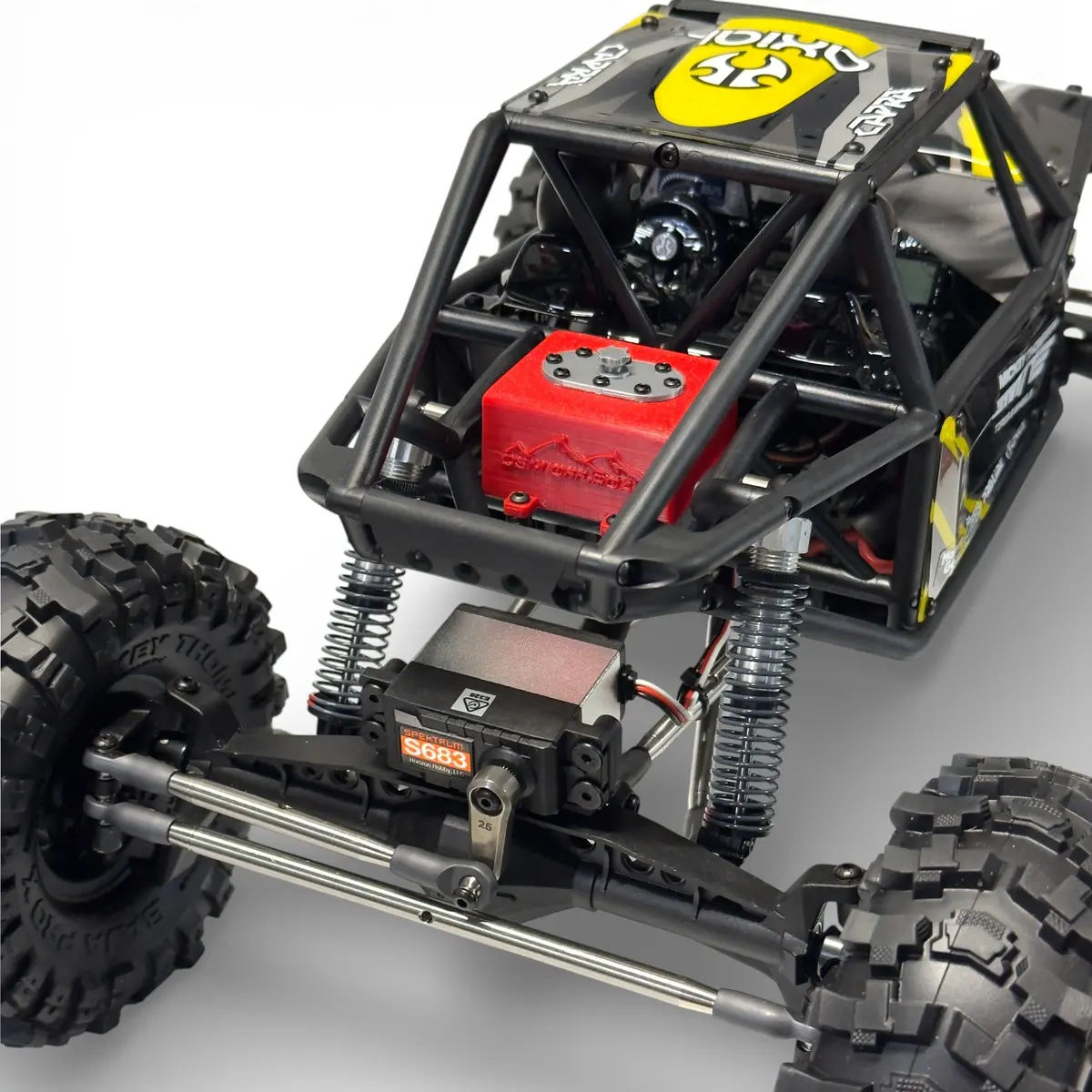 Mini Fuel Cell (Fits Axial® Utb10 Capra) (Stl File) 2