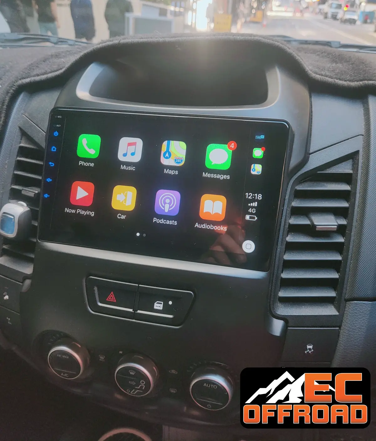 9 Inch Ec Offroad Head Unit To Suit Ford Ranger Px I Xl, Xls, Xlt, Wildtrak 2011-15 1