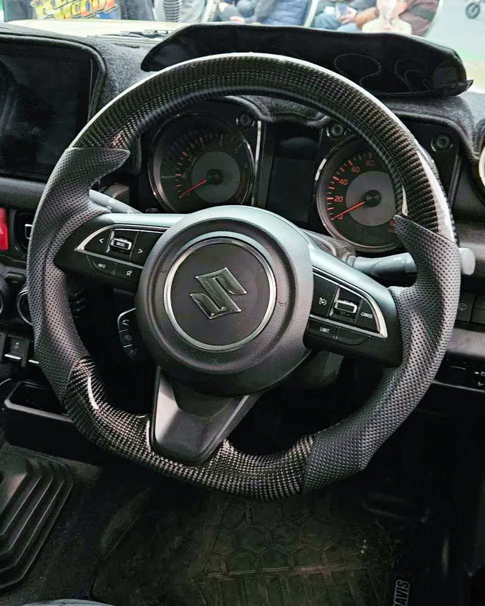 Carbon Steering Wheel To Suit Suzuki Jimny 1