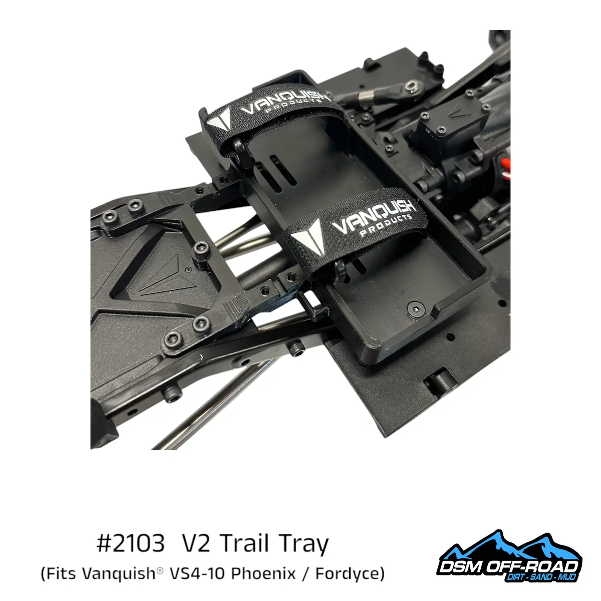 Trail Series Battery Tray (Fits Vanquish® Vs4-10, Phoenix, Fordyce) 2