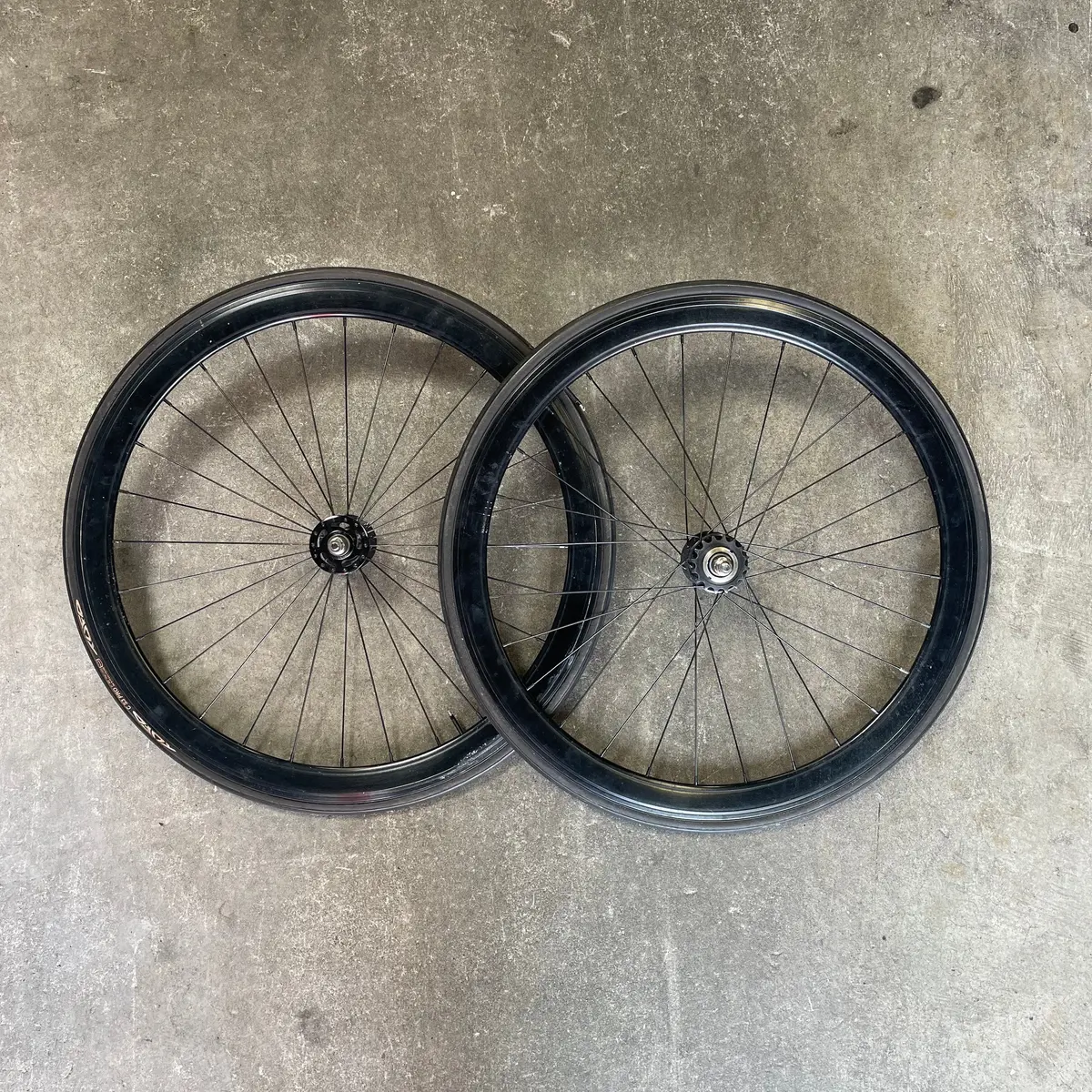 Used 700C Track Wheels 1