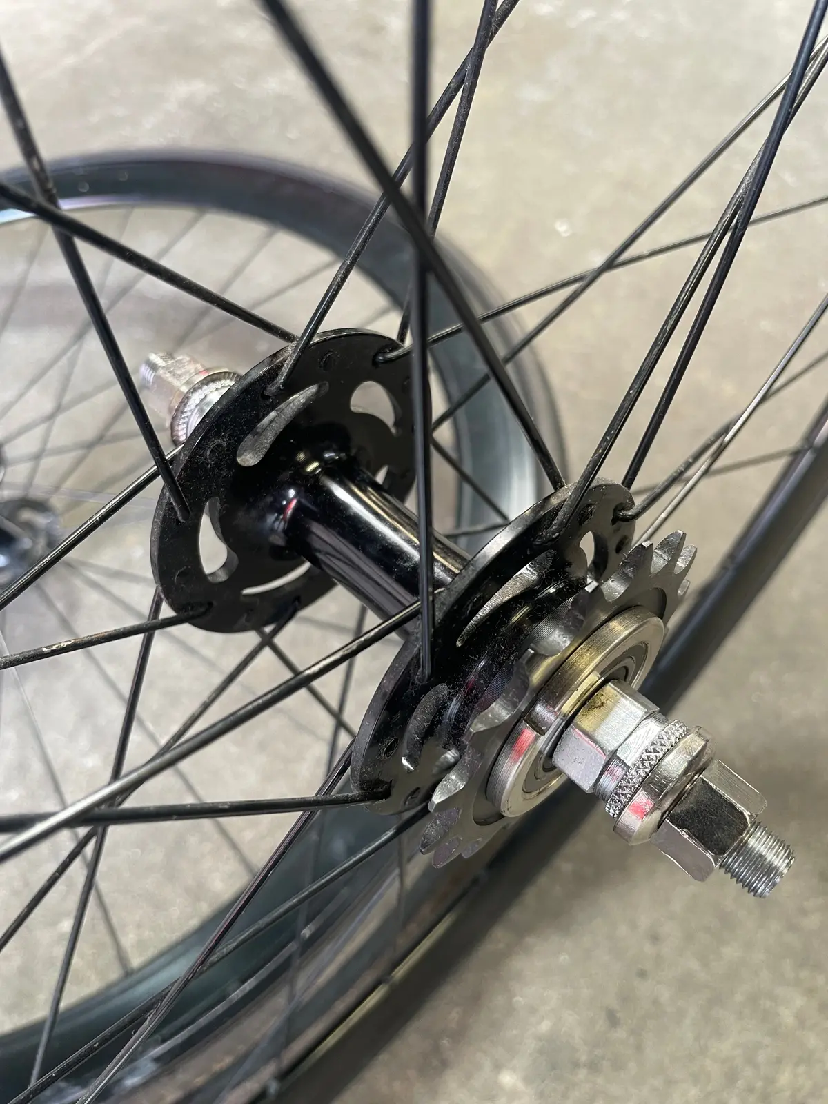 Used 700C Track Wheels 2