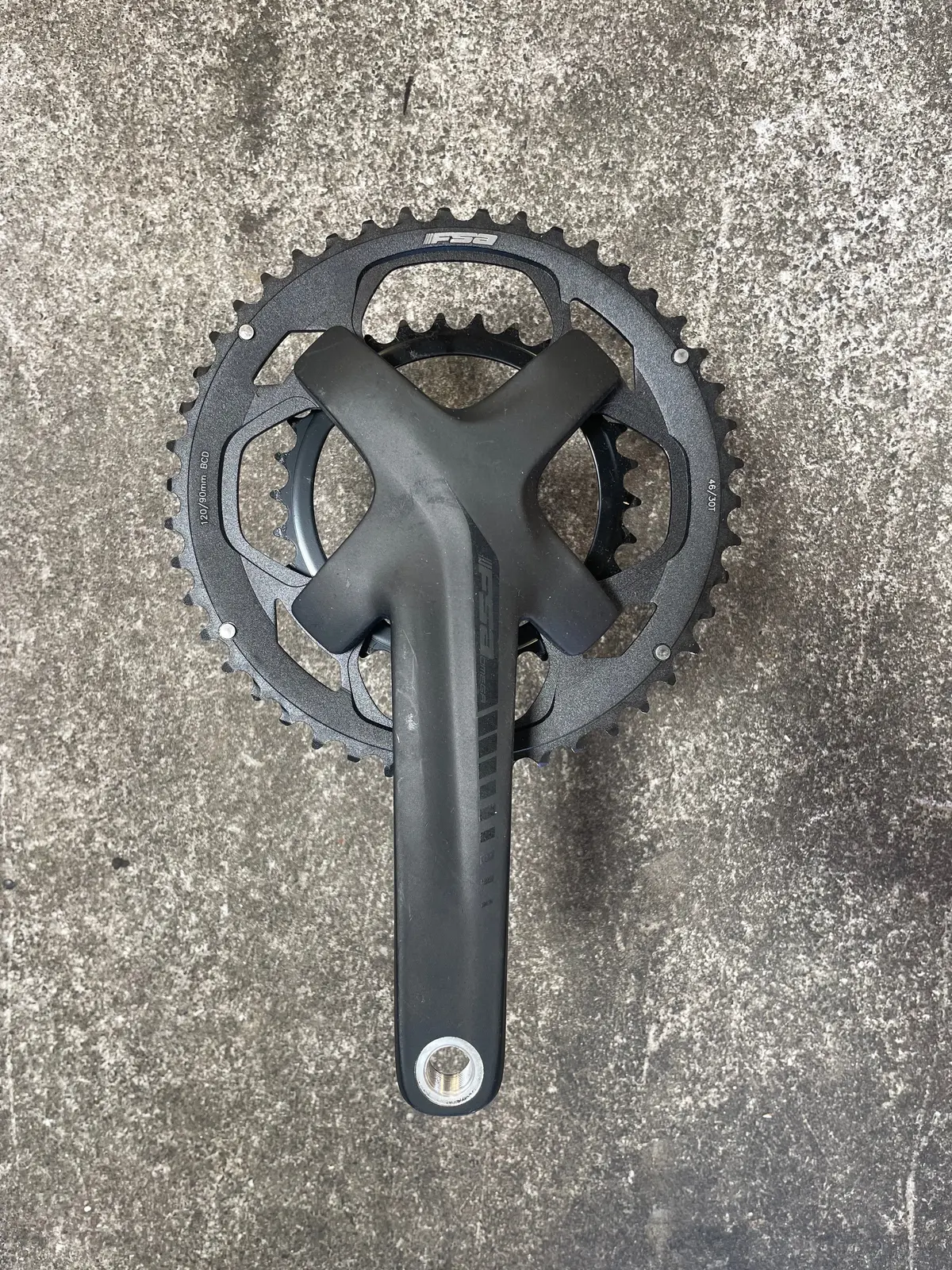 Fsa - Omega 2X Crankset - Road - 19Mm Spindle (Garage Sale) 1