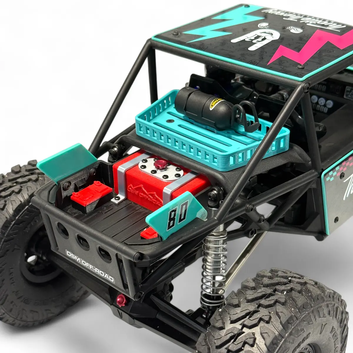 Rear Shock Tower Rack (Fits Vanquish® H10 Optic) 1