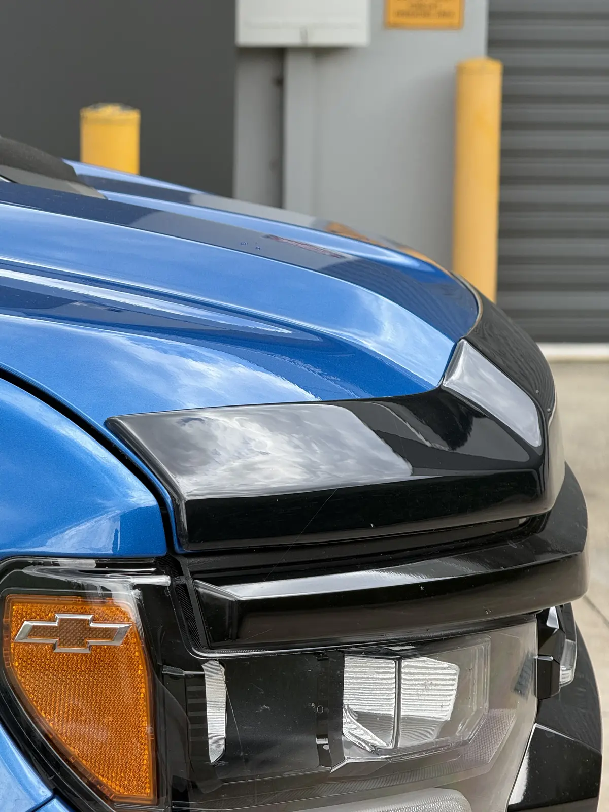 Husky Liners Chevrolet Silverado 1500 Zr2 Bonnet Protector Smoke 1