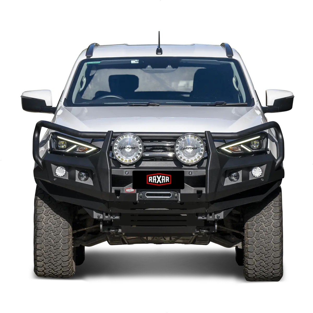 Raxar Loop Bull Bar To Suit Isuzu Mu-X (06/2021-On) 1