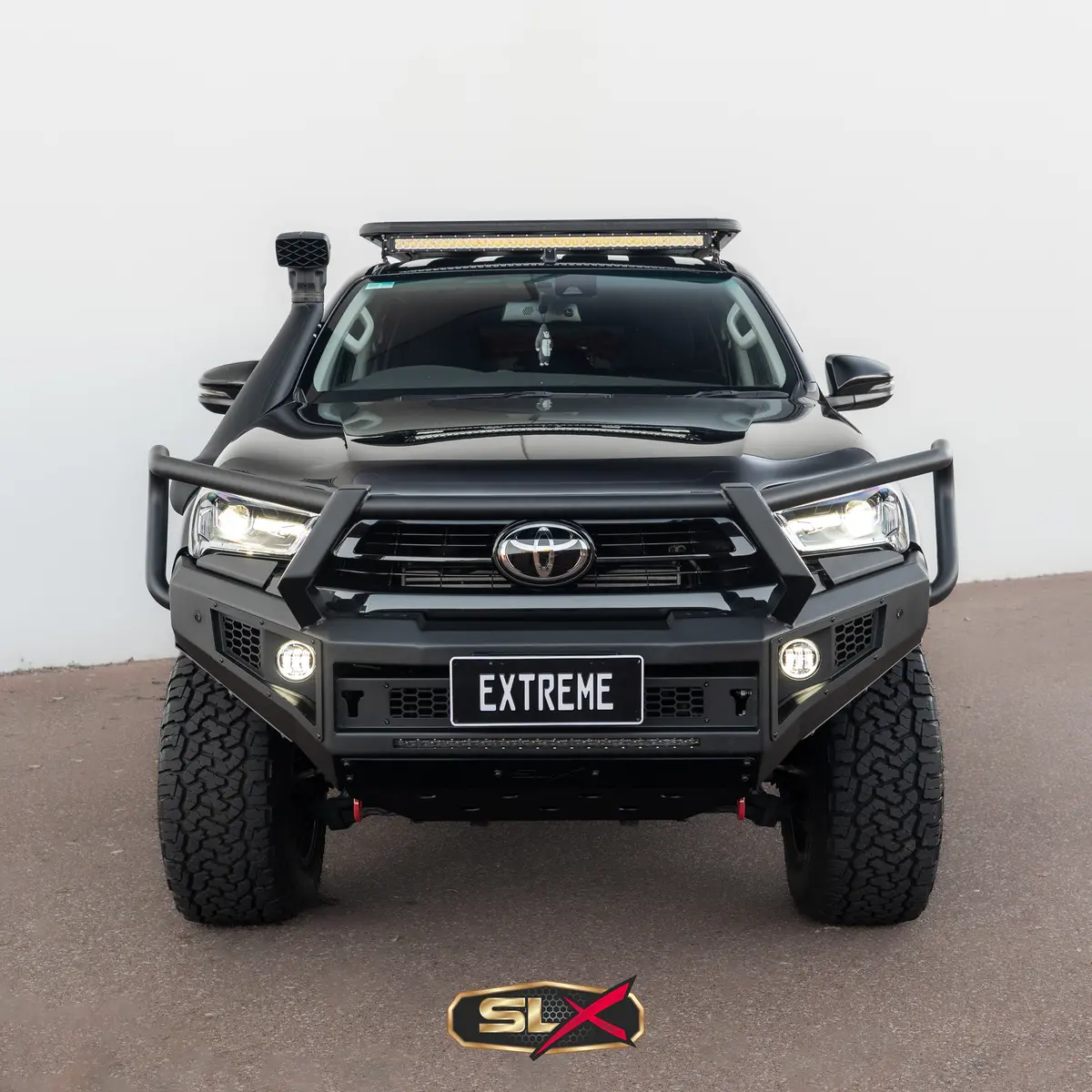 Slx Extreme Series Bullbar X-1 Toyota Hilux 2021 Gun126r On Triple Loop 1