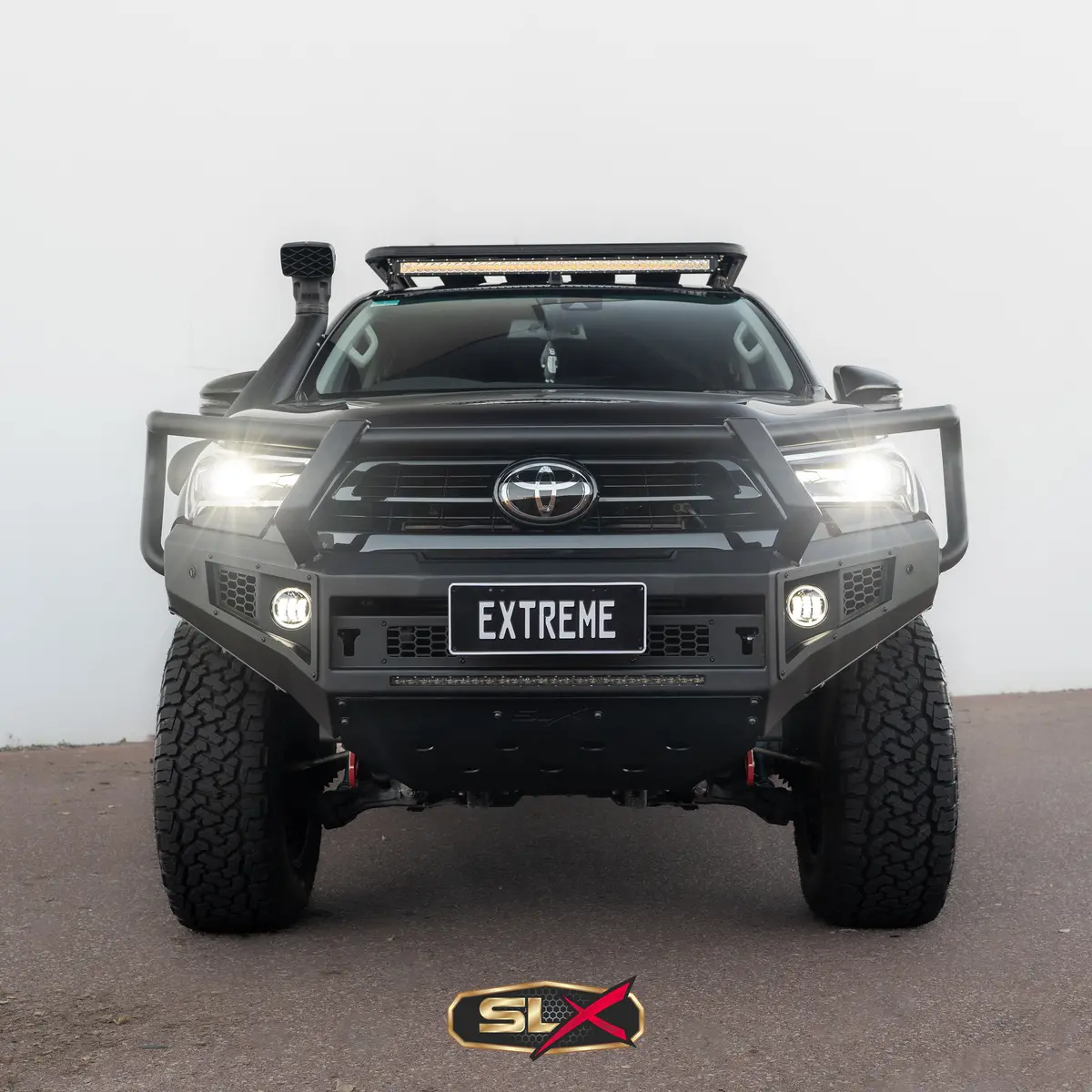 Slx Extreme Series Bullbar X-1 Toyota Hilux 2021 Gun126r On Triple Loop 2