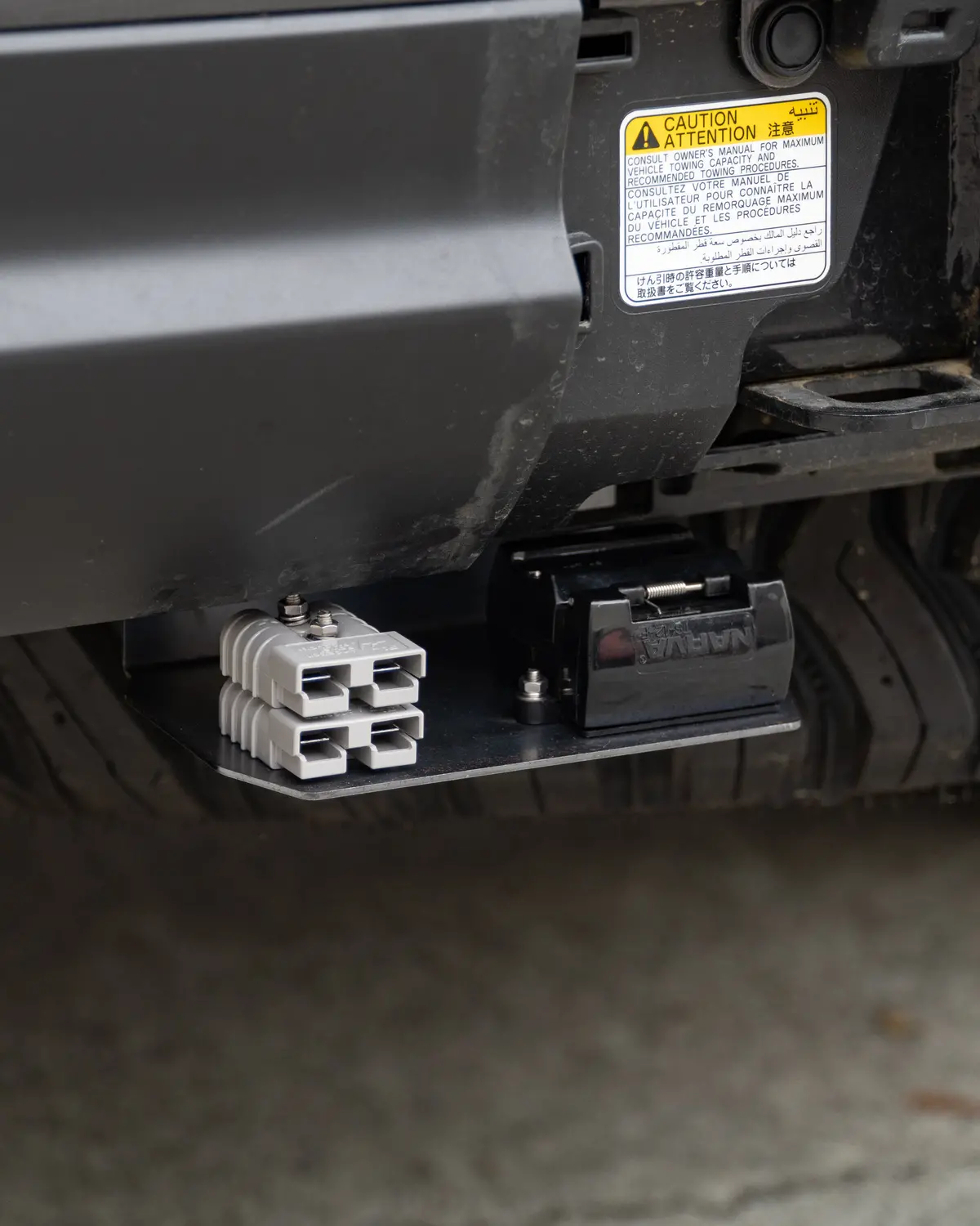 Anderson And Trailer Plug Bracket To Suit 300 Series Landcruiser 1