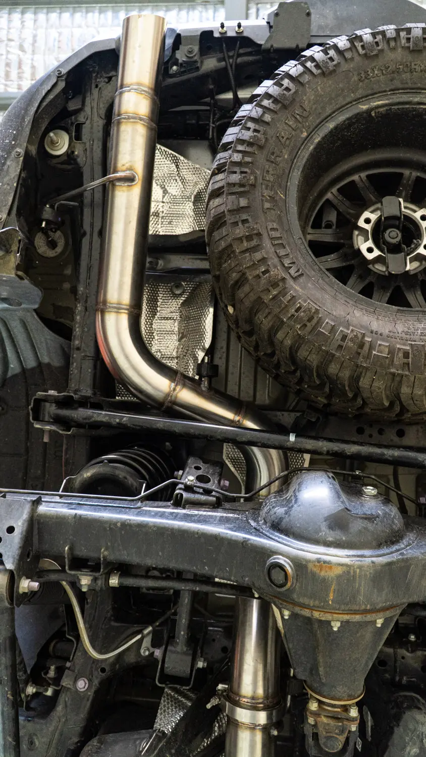 Stainless Steel Exhaust To Suit 300 Series Landcruiser 1