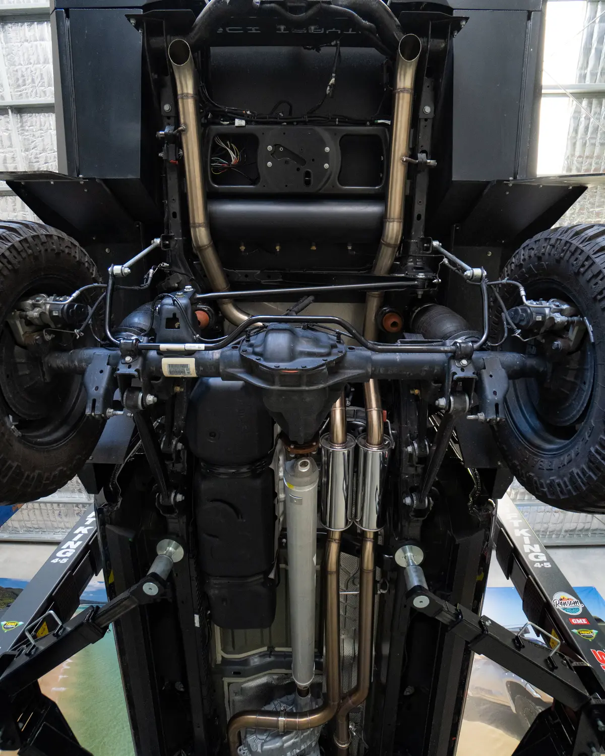 3 Inch Stainless Exhaust To Suit Dt Ram 1500 1