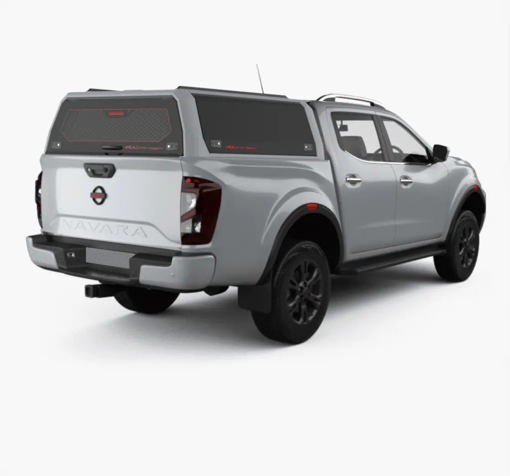 Nissan Navara Np300 2021+ Dual Cab Caprax Canopies By Rhinoman 1
