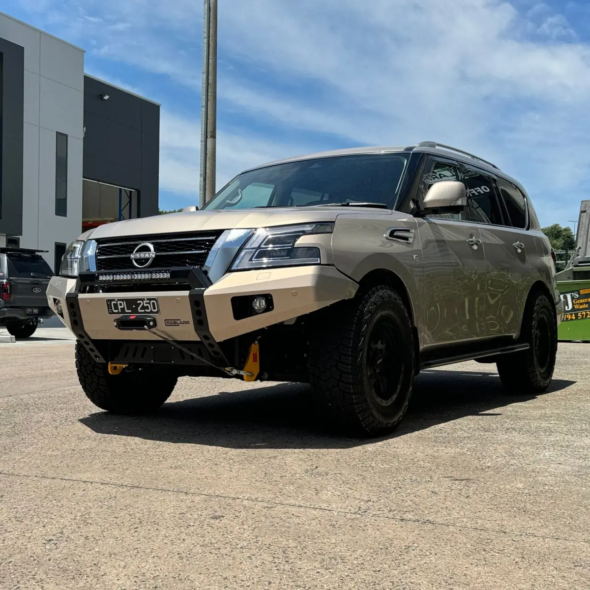 S5 Y62 Nissan Patrol Low Line (Winter) Bull Bar 4