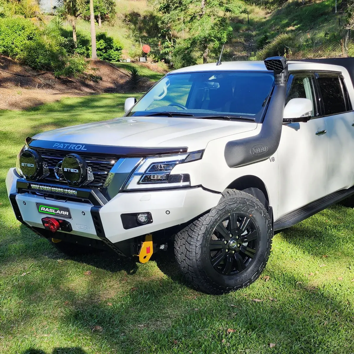 S5 Y62 Nissan Patrol Low Line (Winter) Bull Bar 2