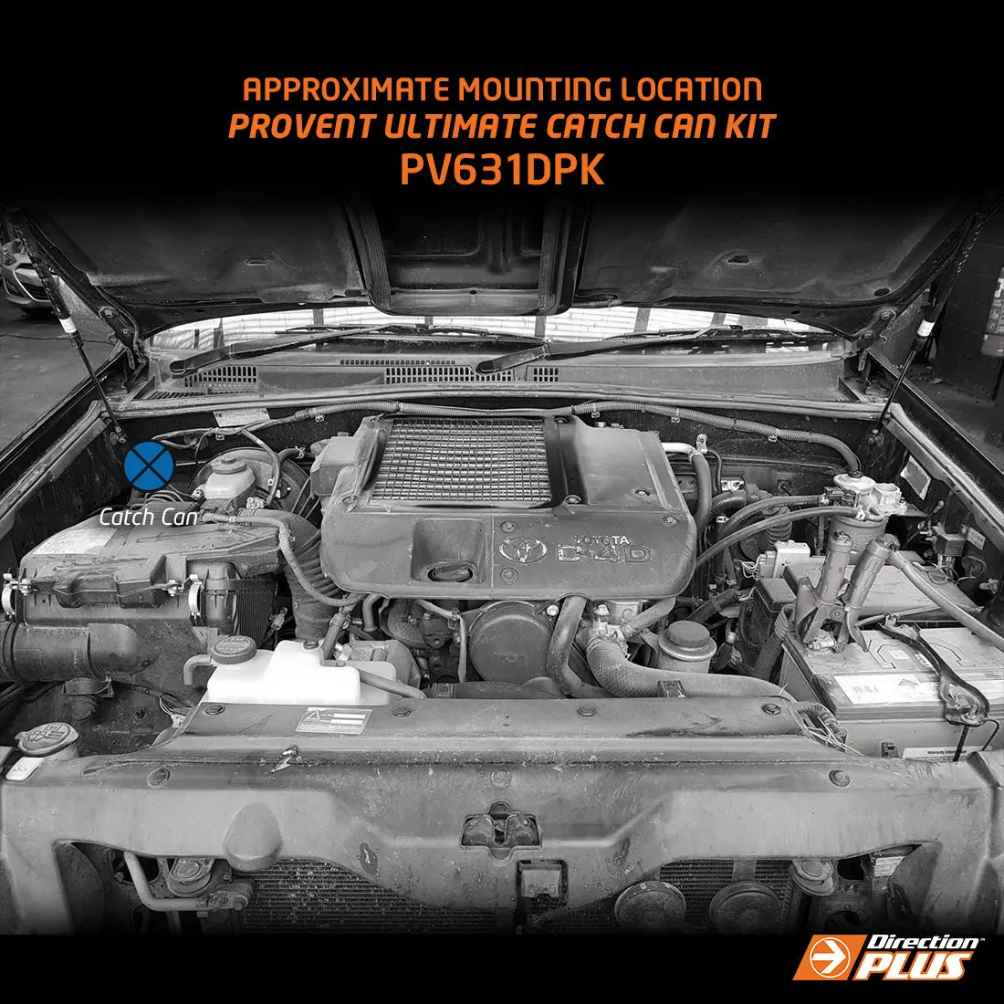 Provent Ultimate Catch Can Kit Toyota Prado 150 (Pv631dpk) 2