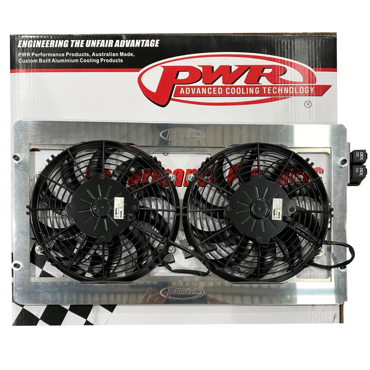 Pwr Intercooler Fans To Suit Toyota Landcruiser 200 Series 1