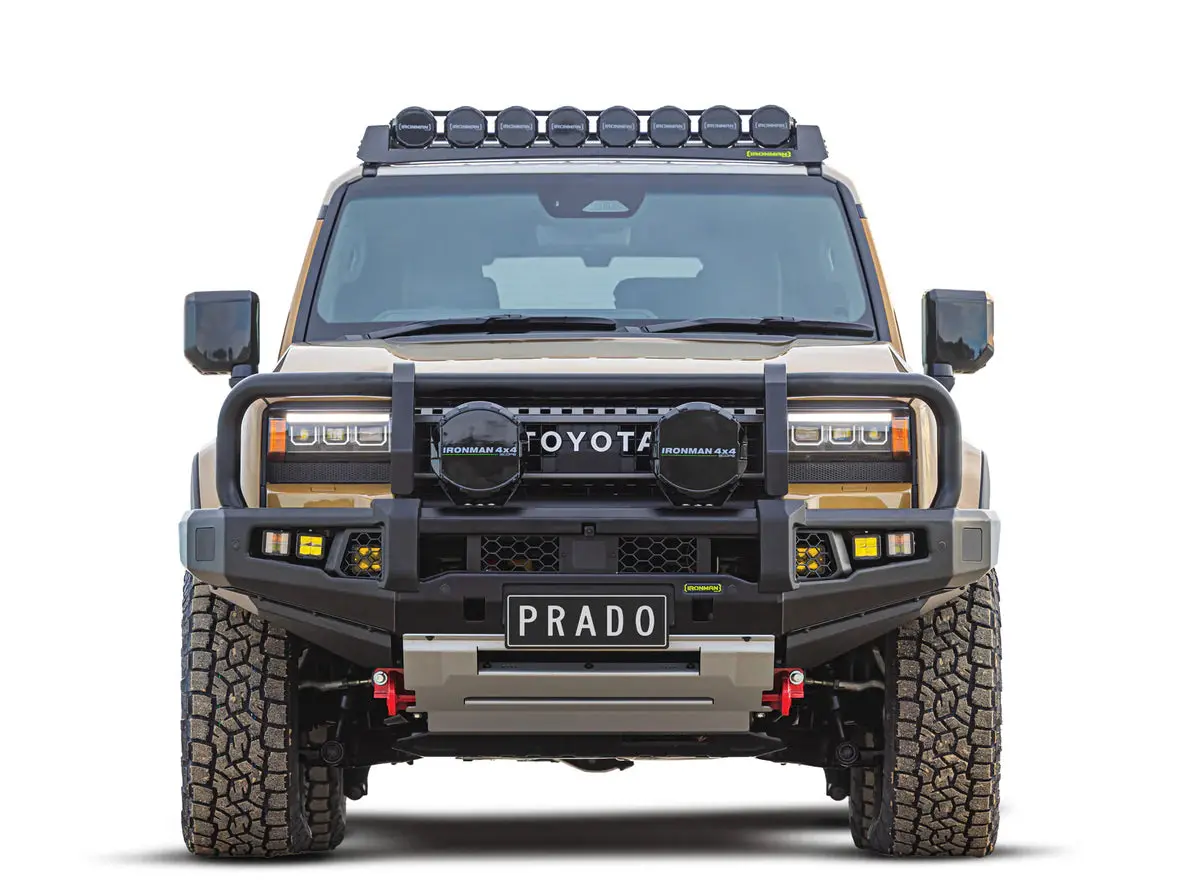 Apex Bull Bar & Lights Kit For Toyota Prado 250 | Ironman 4X4 1
