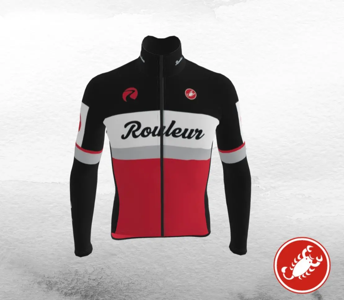 Rouleur Custom Castelli Pro Fit Rain Jacket 1