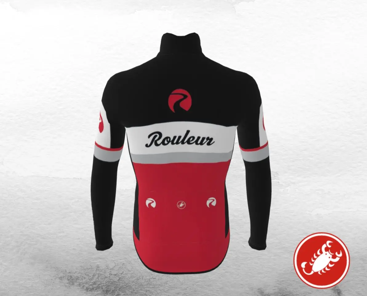 Rouleur Custom Castelli Pro Fit Rain Jacket 2