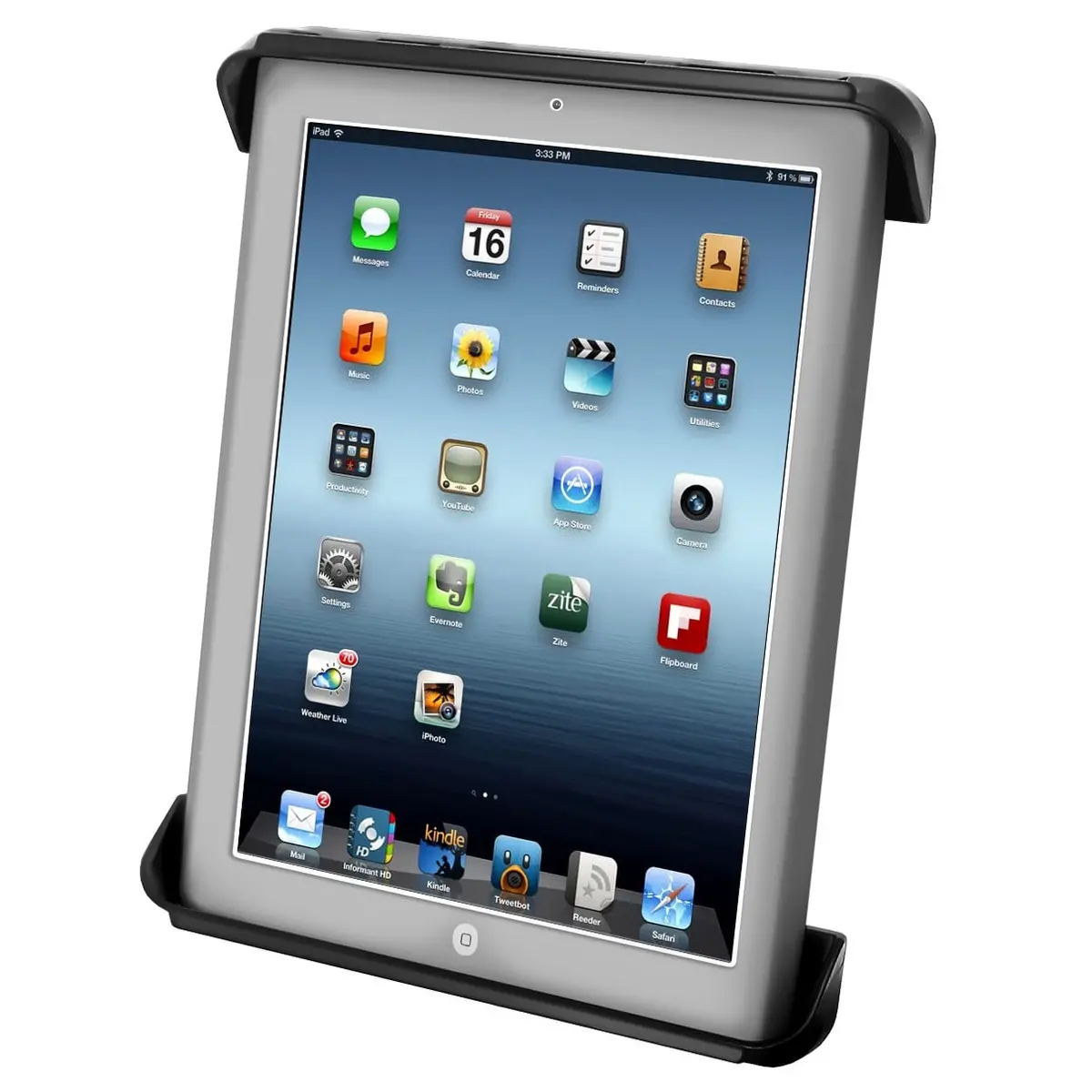 Tab-Tite Tablet Holder For Apple Ipad Gen 1-4 + More | Ram® 1