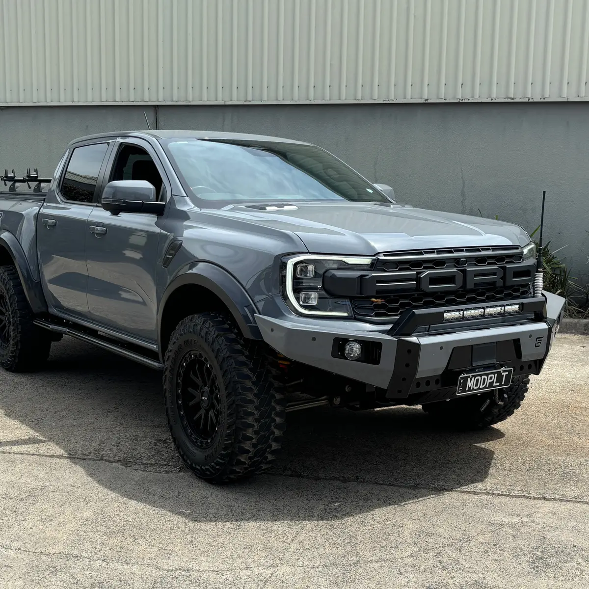 Ford Ranger Raptor Low Line (Winter) Bull Bar 1