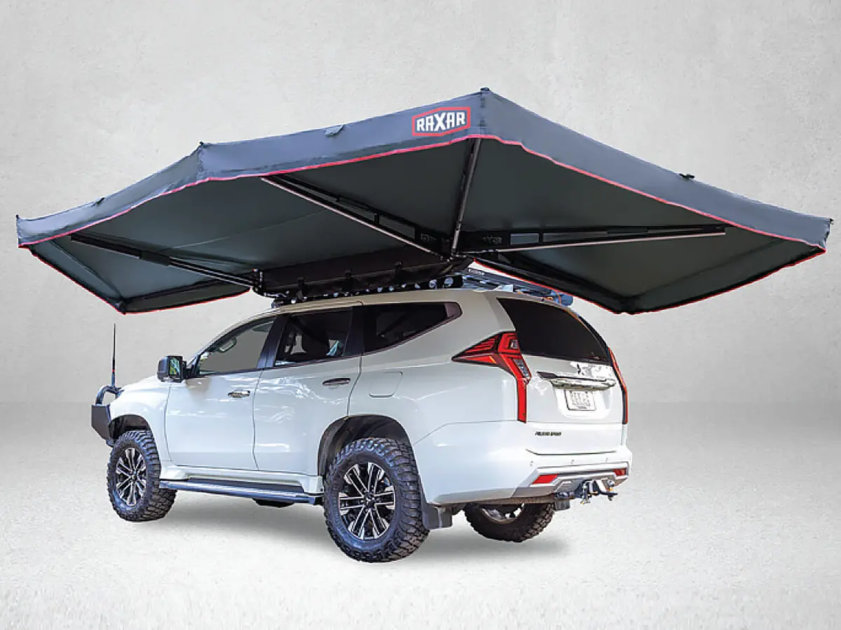 Raxar 270 Degree Freestanding Awning 1