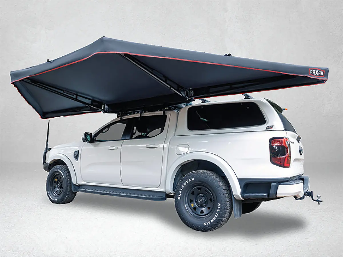 Raxar 180 Degree Free Standing Awning 1