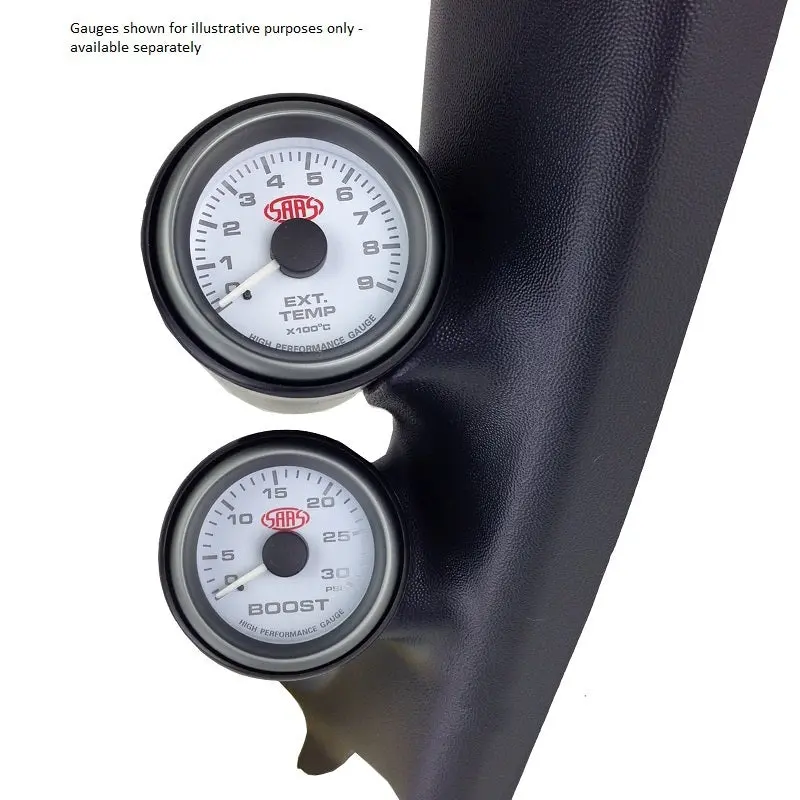 Gauge Pillar Pod Landcruiser 2016 Current 70 Series Curtain Airbags 2