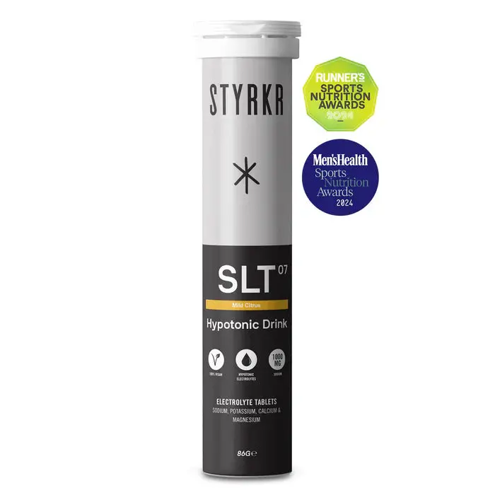 Styrkr Slt07 Hydration Tablets Mild Citrus 1000Mg - Single Tube 1