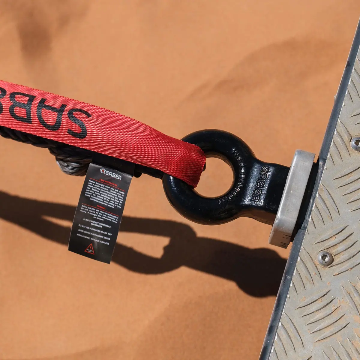 Rope Friendly Recovery Hitch | Saberpro® 1