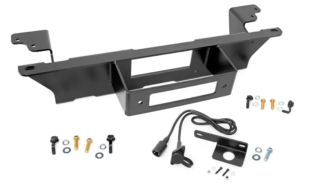 Hidden Winch Mounting Plate Chevy/Gmc 1500 (99-06 & Classic)  11002 1