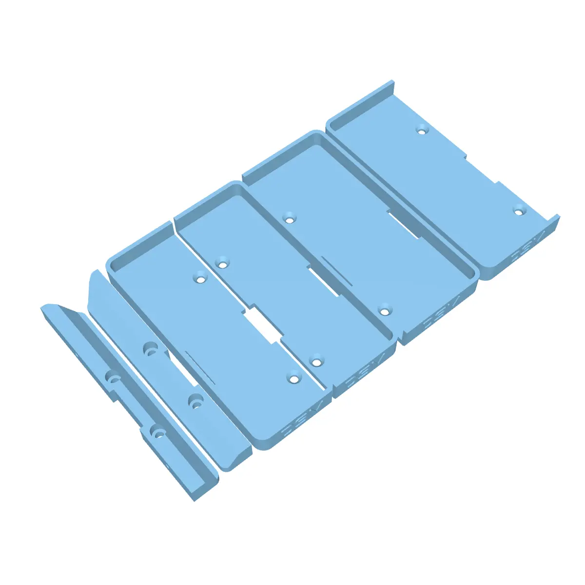 High Clearance Slider Set - Fits Axial® Scx10 Iii (Stl File) 1